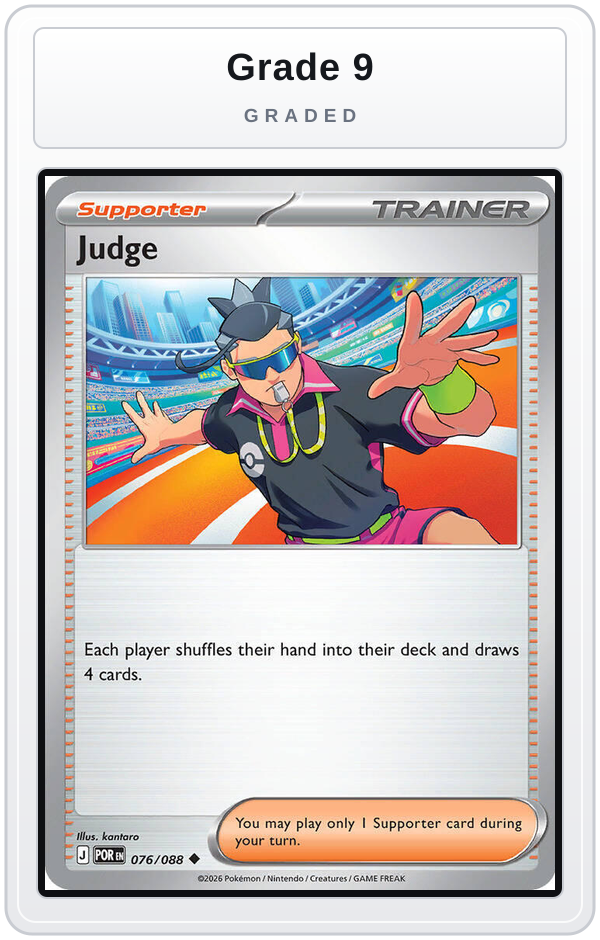 Graded - Judge — Grade 9 graded overlay