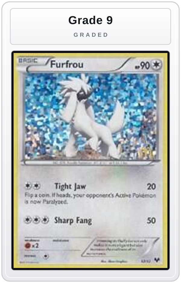 Graded - Furfrou - 12/12 — Grade 9 graded overlay