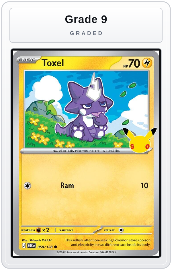 Graded - Toxel — Grade 9 graded overlay