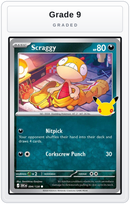 Graded - Scraggy - 094/128 — Grade 9 graded overlay