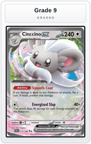 Graded - Cinccino ex - 073/086 — Grade 9 graded overlay