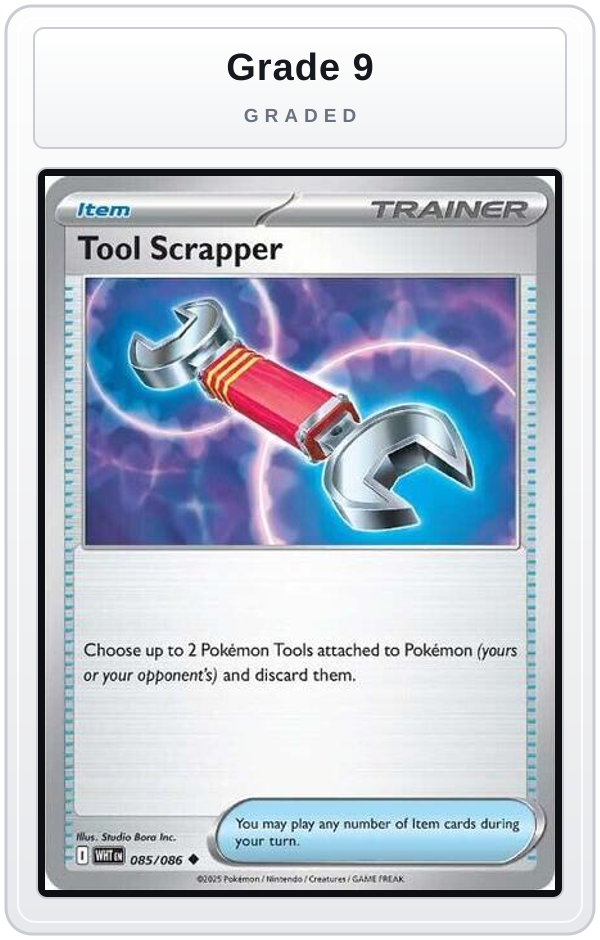 Graded - Tool Scrapper — Grade 9 graded overlay