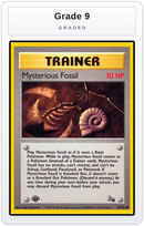 Graded - Mysterious Fossil — Grade 9 graded overlay