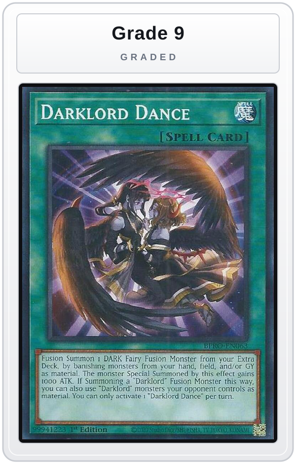 Graded - Darklord Dance — Grade 9 graded overlay