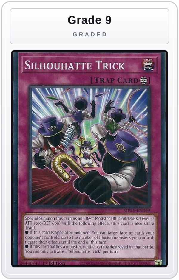 Graded - Silhouhatte Trick — Grade 9 graded overlay
