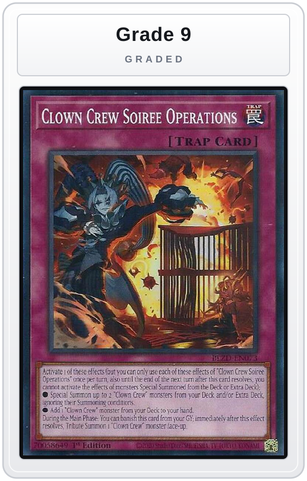 Graded - Clown Crew Soiree Operations — Grade 9 graded overlay