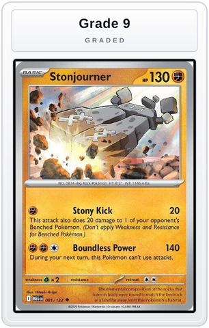 Graded - Stonjourner — Grade 9 graded overlay