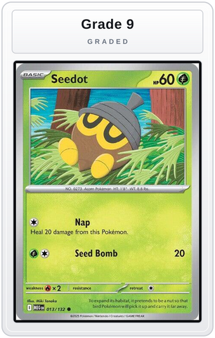 Graded - Seedot — Grade 9 graded overlay