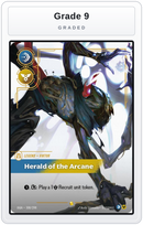 Graded - Viktor, Herald of the Arcane (Overnumbered) — Grade 9 graded overlay