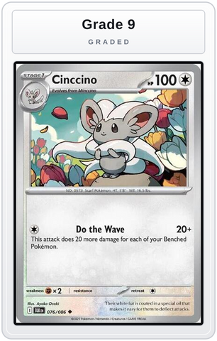 Graded - Cinccino — Grade 9 graded overlay