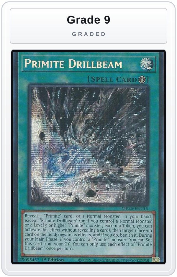 Graded - Primite Drillbeam — Grade 9 graded overlay