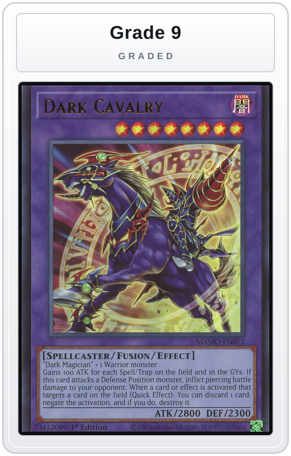 Graded - Dark Cavalry — Grade 9 graded overlay