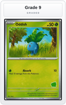 Graded - Oddish — Grade 9 graded overlay
