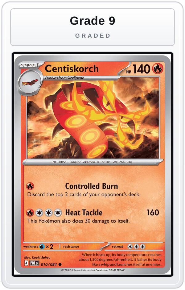 Graded - Centiskorch — Grade 9 graded overlay