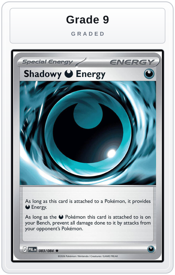 Graded - Shadowy Darkness Energy — Grade 9 graded overlay