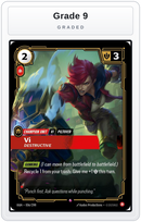 Graded - Vi, Destructive — Grade 9 graded overlay