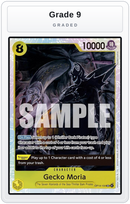 Graded - Gecko Moria - OP14-104 — Grade 9 graded overlay