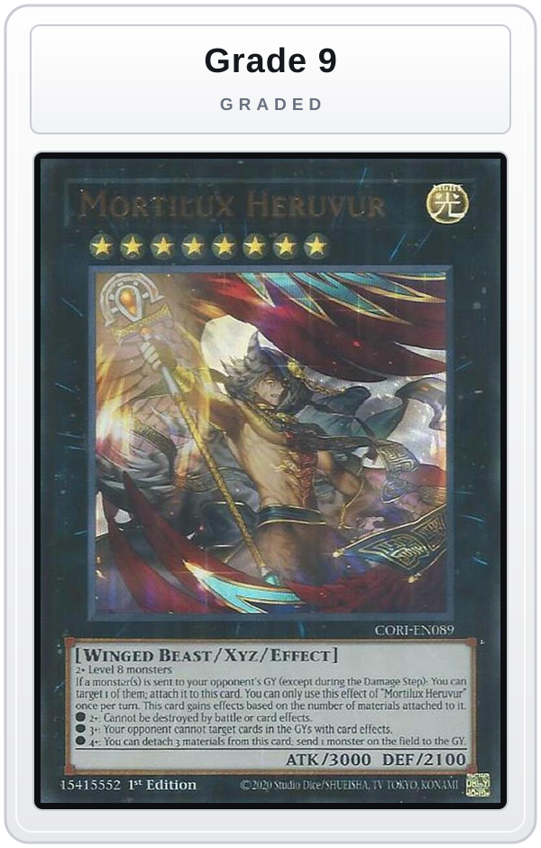 Graded - Mortilux Heruvur — Grade 9 graded overlay