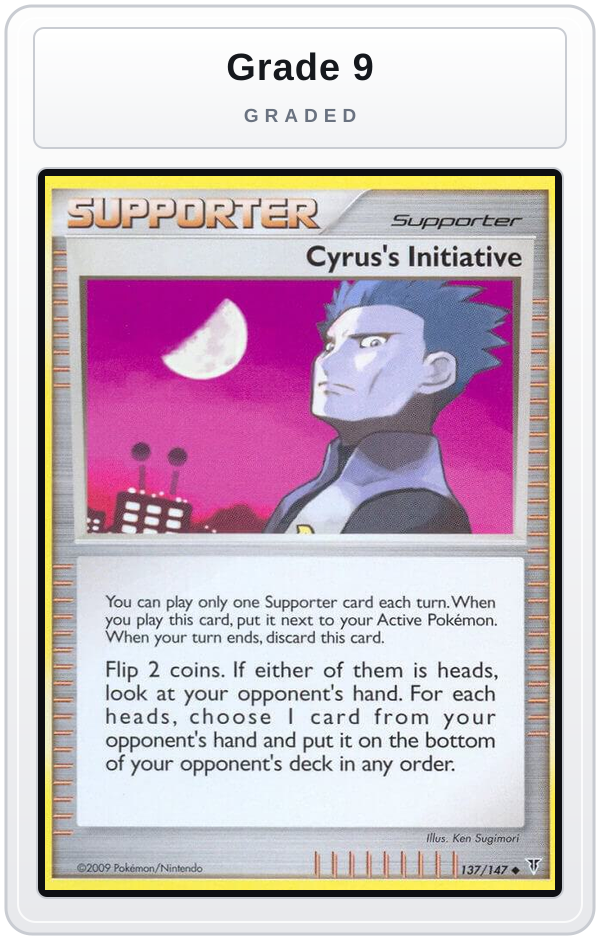 Graded - Cyrus's Initiative — Grade 9 graded overlay