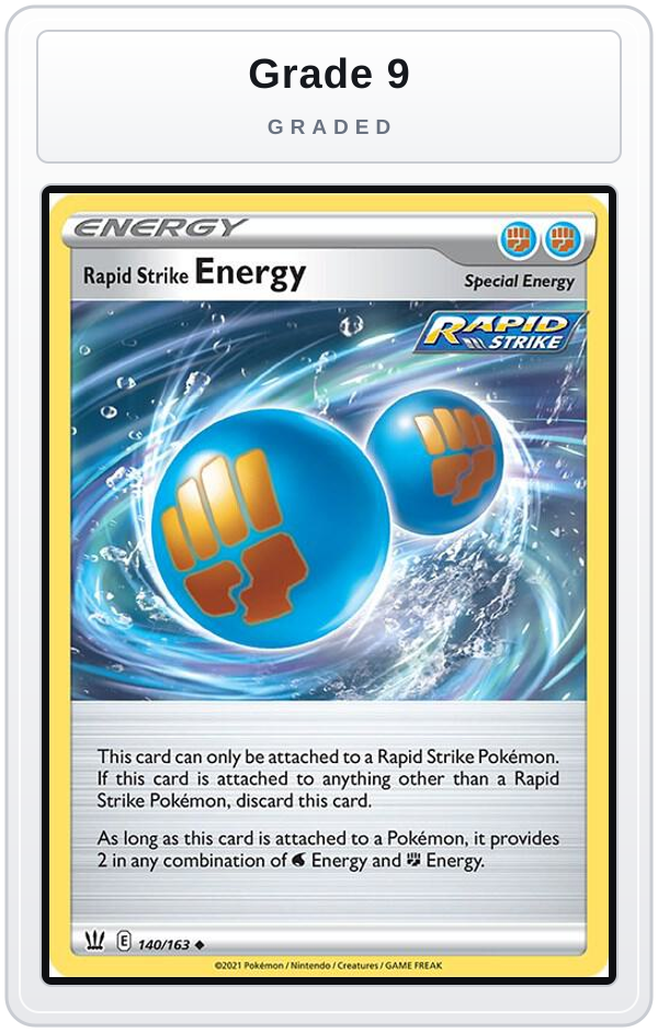 Graded - Rapid Strike Energy — Grade 9 graded overlay