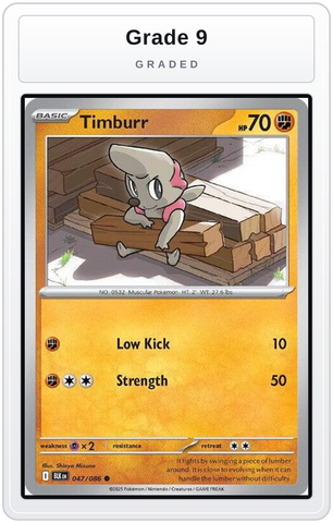 Graded - Timburr — Grade 9 graded overlay