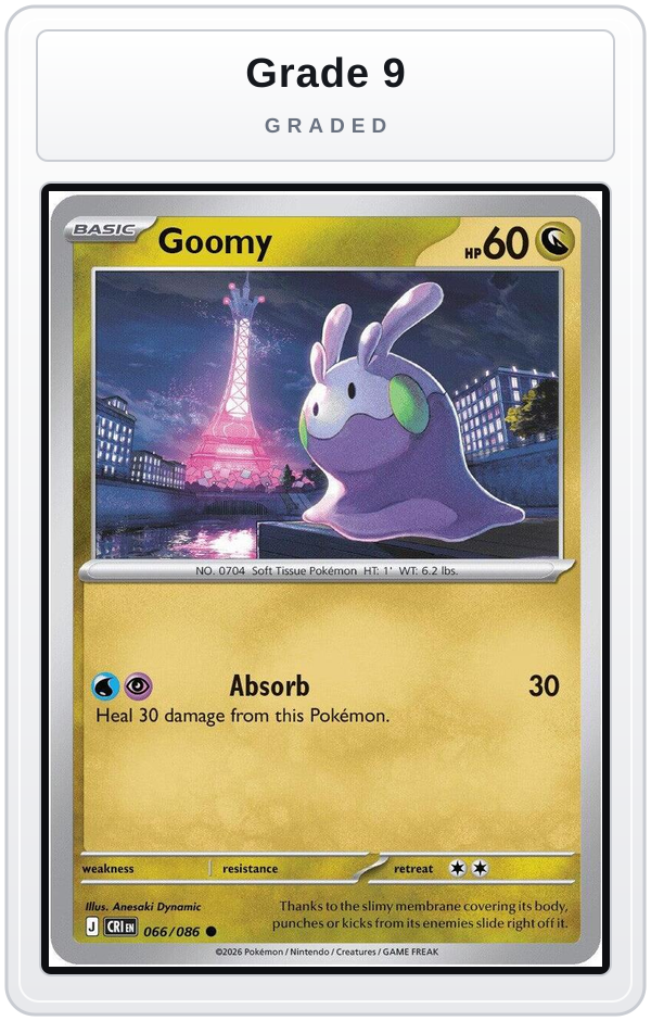 Graded - Goomy — Grade 9 graded overlay