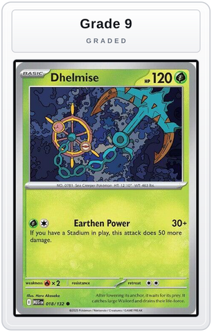 Graded - Dhelmise — Grade 9 graded overlay