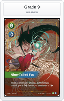 Graded - Ahri, Nine-Tailed Fox (Overnumbered) — Grade 9 graded overlay