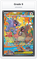 Graded - Mega Kangaskhan ex - 182/132 — Grade 9 graded overlay