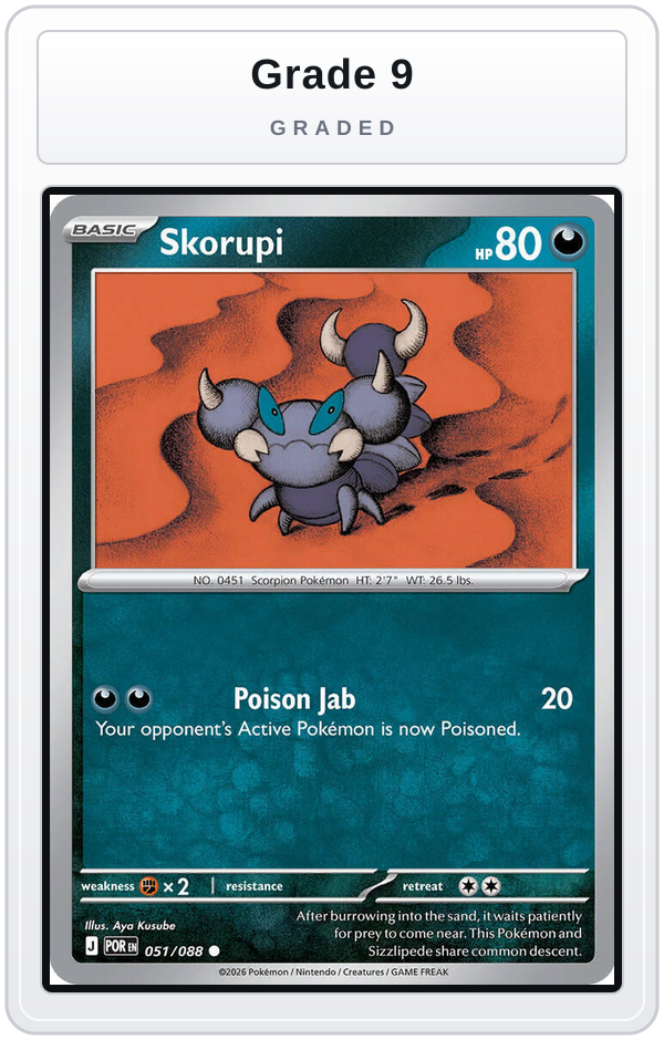 Graded - Skorupi — Grade 9 graded overlay