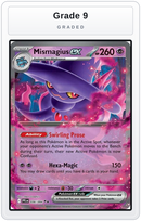 Graded - Mismagius ex - 036/094 — Grade 9 graded overlay