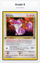 Graded - Rattata — Grade 9 graded overlay