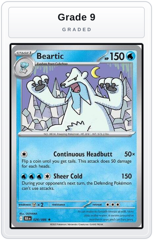 Graded - Beartic — Grade 9 graded overlay
