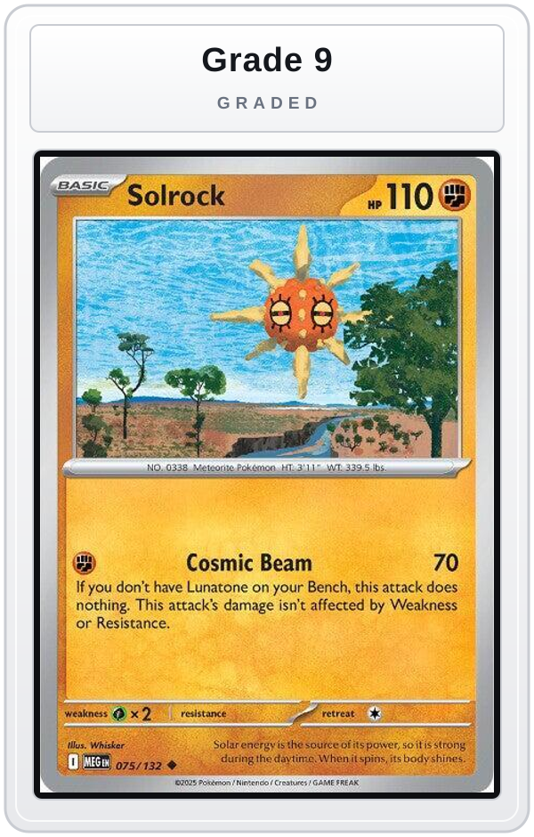 Graded - Solrock — Grade 9 graded overlay