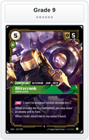 Graded - Blitzcrank, Impassive — Grade 9 graded overlay
