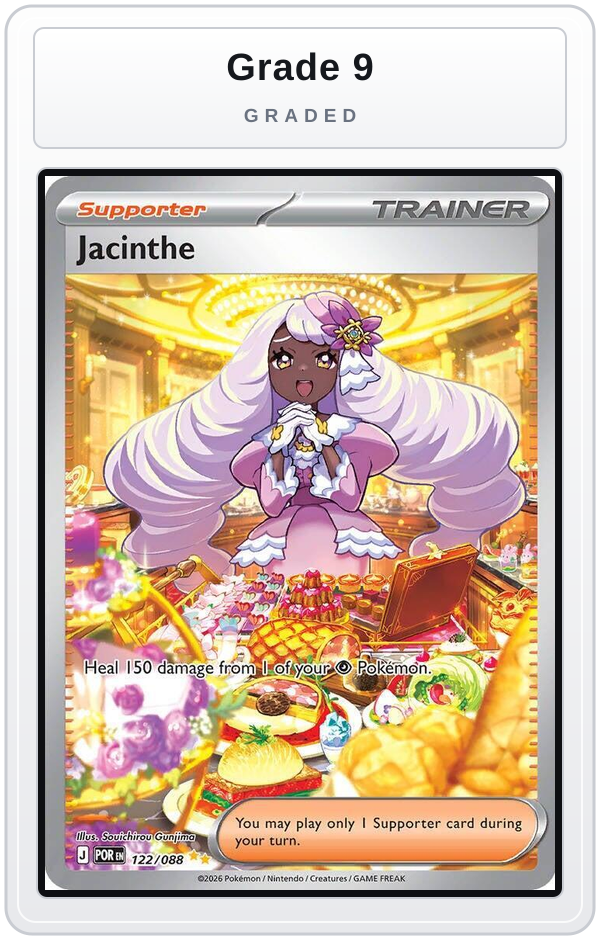 Graded - Jacinthe - 122/088 — Grade 9 graded overlay