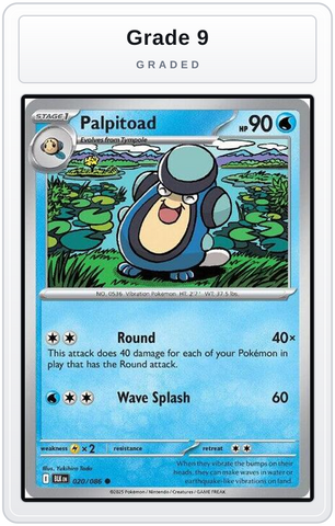 Graded - Palpitoad — Grade 9 graded overlay