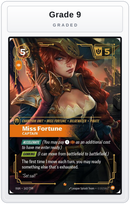 Graded - Miss Fortune, Captain — Grade 9 graded overlay