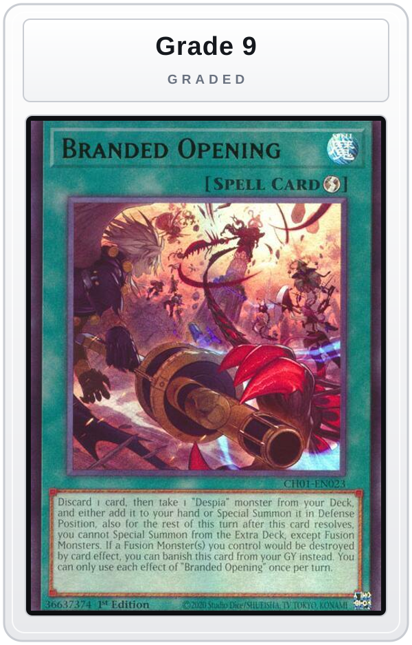 Graded - Branded Opening — Grade 9 graded overlay
