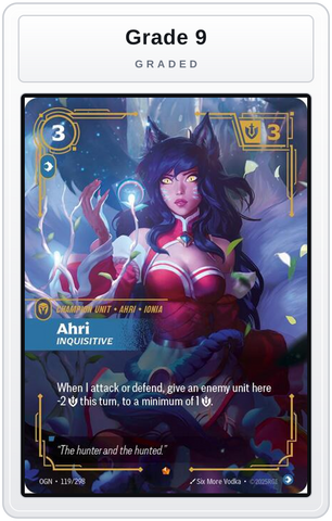 Graded - Ahri - Inquisitive — Grade 9 graded overlay