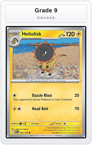 Graded - Heliolisk — Grade 9 graded overlay
