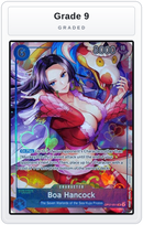 Graded - Boa Hancock (Seven Warlords of the Sea Binder Set) — Grade 9 graded overlay