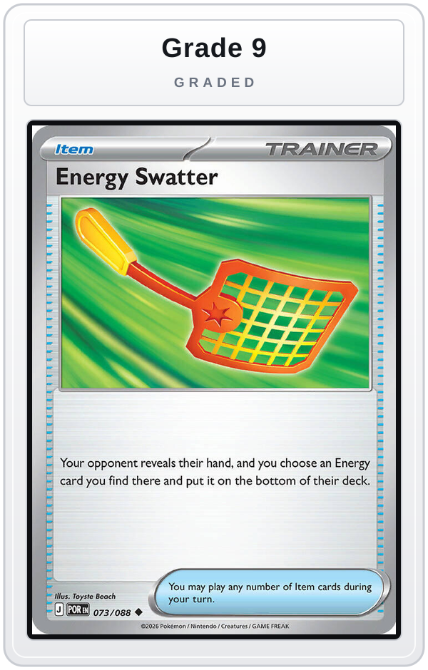 Graded - Energy Swatter — Grade 9 graded overlay