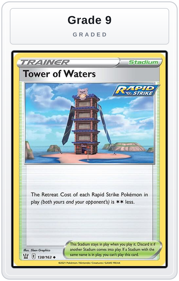 Graded - Tower of Waters — Grade 9 graded overlay