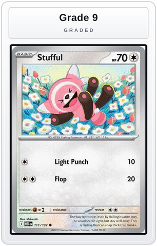 Graded - Stufful - 111/132 — Grade 9 graded overlay