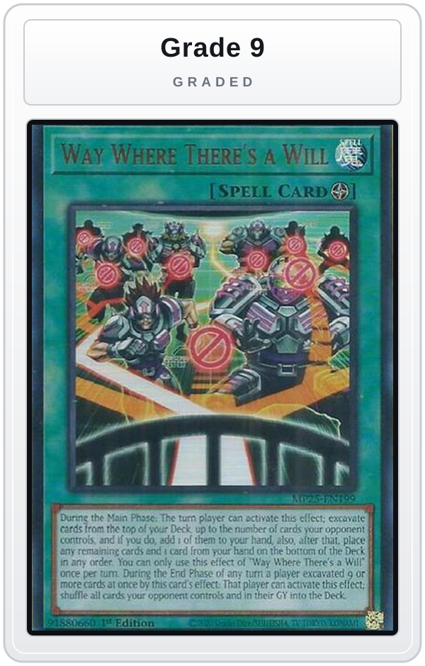 Graded - Way Where There's a Will — Grade 9 graded overlay