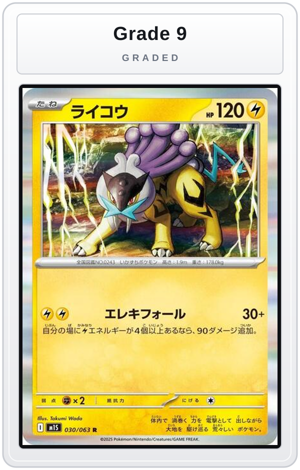 Graded - Raikou — Grade 9 graded overlay