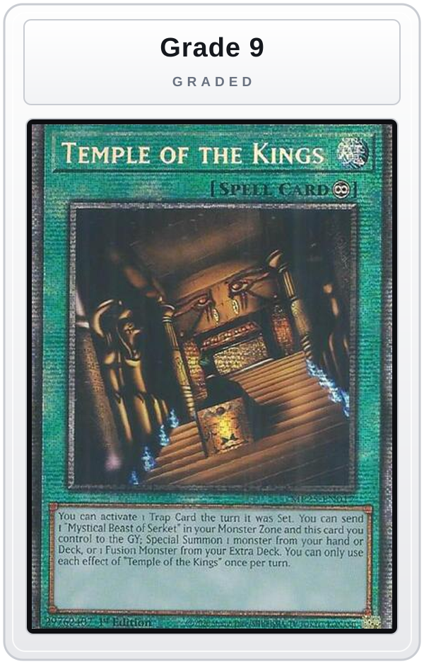 Graded - Temple of the Kings — Grade 9 graded overlay