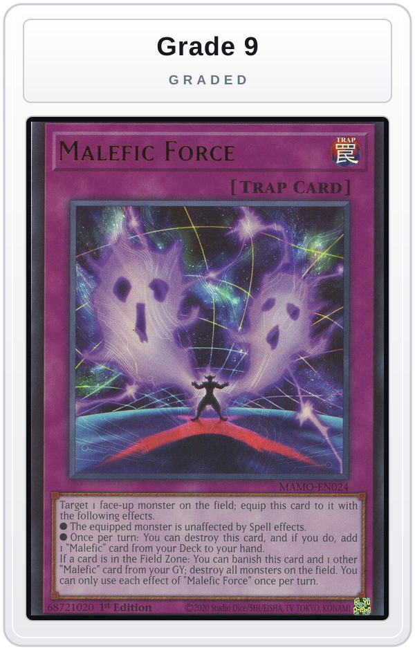 Graded - Malefic Force — Grade 9 graded overlay