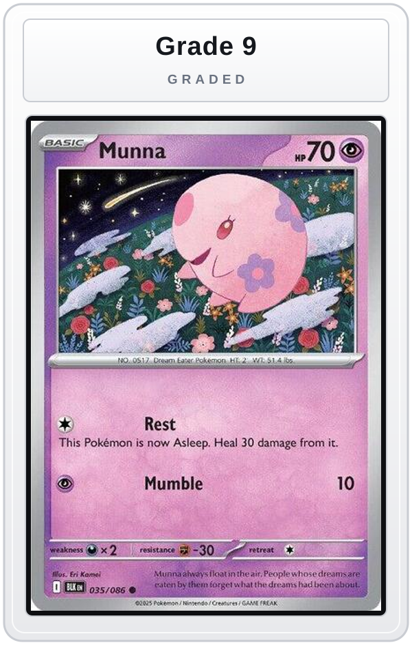 Graded - Munna — Grade 9 graded overlay